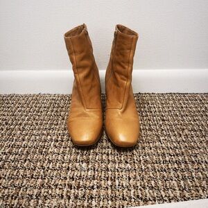 FREE PEOPLE nicola block heel bootie. sz 38